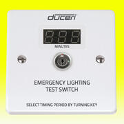 Emergency Light Test Switch c/w Digital Display product image