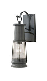 Chelsea Harbour Twin Wall Light - Storm Cloud product image