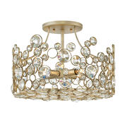 Anya - Ceiling Lighting - Silver Leaf Finish product image