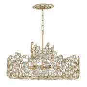 Anya - Chandeliers - Silver Leaf Finish product image