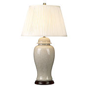 ET Ivory Crackle Large Table Lamp product image