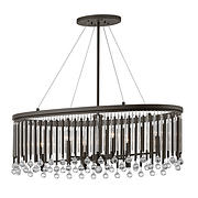 Piper - 6 Light Oval Chandelier product image