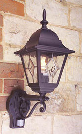 Norfolk Security Lantern - Leaded Glass product image