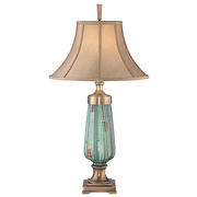 Monteverde Table Lamp - Ceramic Glaze/Aged Brass product image
