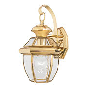 Newbury Extra Large Wall Lanterns - Polished Brass product image