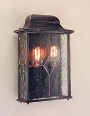 Wexford Half Lantern with Leaded Glass product image