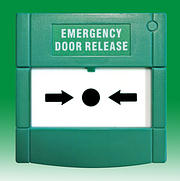 Green Emergency Door Release - Surface Mount product image