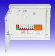 FuseBox 100A Main Switch TP&N Horizontal Distribution Board c/w T2 SPD + 32A MCB product image