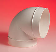 5 Inch White Rigid Round Ducting - Accessories product image