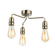 Firstlight - Leon Semi-Flush Ceiling Lights - Antique Brass product image