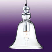 Omar Pendant - Chrome with Clear Glass product image