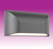 Mission 6W LED Resin Wall Light - Graphite - IP65 product image