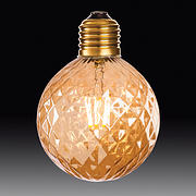 4w LED Decorative Lamp ES - Amber Glass product image