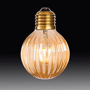 4w LED Decorative Lamp ES - Amber Glass product image