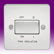 Flatplate - Polished Chrome Fan Switch product image