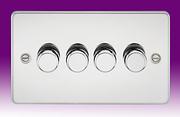 Flatplate - Polished Chrome Dimmer Switches product image 4