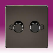 Flatplate - Gun Metal Dimmer Switches product image 2