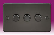 Flatplate - Gun Metal Dimmer Switches product image 3