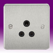 Flatplate - Brushed Chrome Twin & Single Sockets product image 3