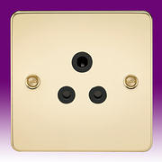 Flatplate - Polished Brass Twin & Single Sockets product image 3