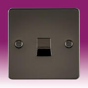 Flatplate - Gun Metal Telephone Sockets & RJ45 Outlets product image 2