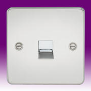 Flatplate - Polished Chrome Telephone Sockets & RJ45 Outlets product image 2