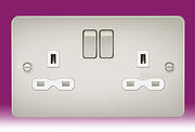 Flatplate - Pearl Twin & Single Sockets product image