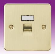 Flatplate - Brushed Brass Telephone Sockets & RJ45 Outlets product image 4