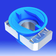 Metpro EASYFIT Channel Nut - Blue product image