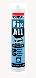 Fix All - Crystal Clear SMX Sealant/Adhesive - 290ml product image