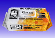 UltraGrime PRO Anti-Bac 100 XXL Clothwipes product image