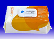 Uniwipe Clinical Sanitising Wipes - 100 Pack product image