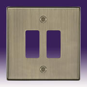 Knightsbridge - Grid Plates
Antique Brass product image 2