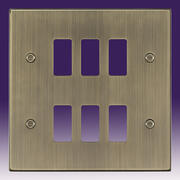 Knightsbridge - Grid Plates
Antique Brass product image 5