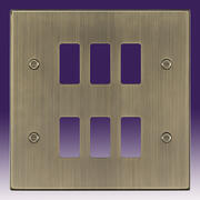 Knightsbridge - Grid Plates
Antique Brass product image 5