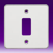 Flatplate - Grid Plates - Polished Chrome product image