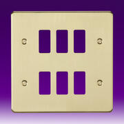 Flatplate - Brushed Brass Grid Plates product image 5
