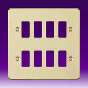Flatplate - Brushed Brass Grid Plates product image 6