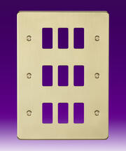 Flatplate - Brushed Brass Grid Plates product image 7