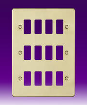 Flatplate - Brushed Brass Grid Plates product image 8