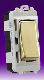 Grid Switches - Brushed Brass product image