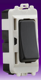 Knightsbridge - Grid Switches - Anthracite product image 2