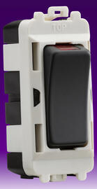 Knightsbridge - Grid Switches - Anthracite product image 3