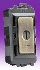 Knightsbridge - Grid Key Switches - Antique Brass product image 2