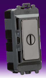 Knightsbridge - Grid Key Switches - Black Nickel product image 3