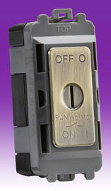 Knightsbridge - Grid Key Switches - Antique Brass product image 5