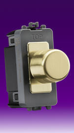 LED Grid Dimmers - Brushed Brass product image 3