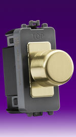 LED Grid Dimmers - Brushed Brass product image 2