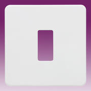 Grid Plate Screwless - Matt White product image 7
