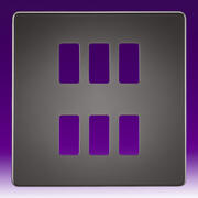 Knightsbridge - Grid Plates Screwless - Black Nickel product image 5
